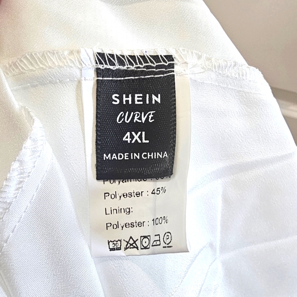 NEW White Square Neck Milkmaid Puff Sleve Midi Dress - Picture 7 of 10